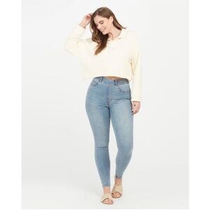 SPANX Skinny Ankle Jean in Light Vintage Wash
